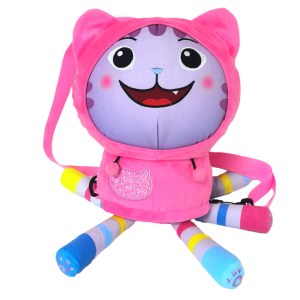 Gabbys Dolls House plush backpack DJ Hood